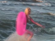 Young Blonde Agnes Likes Getting Naked... IN PUBLIC?! 14/16