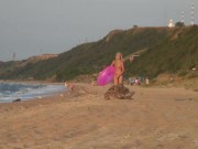 Young Blonde Agnes Likes Getting Naked... IN PUBLIC?! 8/16