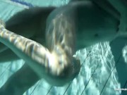 Hot cute sexy kissing lesbians in the pool 15/16