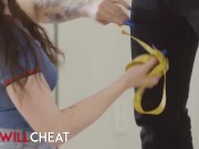 She Will Cheat - Mia Moore Is Blowing Off Her Husband Over The Phone While 