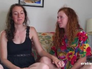 All Natural Babes Play With a Strap On 4/16