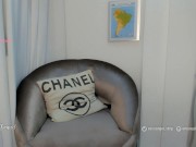 Sexy teacher caught on tape masturbating after an online class female orgasm 14/16