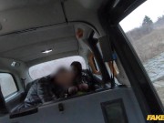Fake Taxi - Ebony Mystique gets her big black tits and ass out for a backseat fuck 7/16