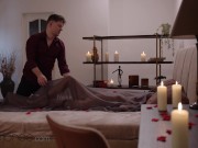 Dane Jones Pretty French girl Didi Zerati romantic sex with pussy licking orgasms on Valentines Day 3/16