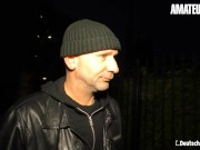 AMATEUR EURO - BBW Brunette Kim Schmidts Takes Great Pounding From Horny Man 2/16