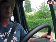 BUMSBUS - Big Natural Tits July Johnson Is Addicted To Huge BBC - LETSDOEIT 9/16