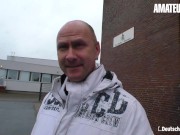 DEUTSCHLAND REPORT - Big Natural Tits German Blonde Mia Bitch Gets Seduced And Fucked - AMATEUR EURO 1/16