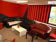 DEUTSCHLAND REPORT - Big Natural Tits German Blonde Mia Bitch Gets Seduced And Fucked - AMATEUR EURO 4/16