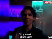 BUMSBESUCH - Big Tits Porn Star Anike Ekina Makes Bartender's Day - LETSDOEIT 2/16