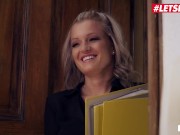 BUMSBUERO - Big Tits Vixen Secretary Offers Boss A Helping Hand And Her Pussy - LETSDOEIT 4/16