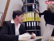 BUMSBUERO - Big Tits Vixen Secretary Offers Boss A Helping Hand And Her Pussy - LETSDOEIT 5/16