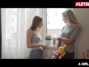 A GIRL KNOWS - Victoria Pure Convinces Her Big Tits BFF To Taboo Lesbian Sex - LETSDOEIT 2/16