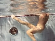 Russian teen nude in the pool Brizgina 12/16