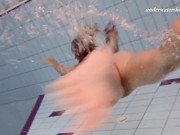 Russian teen nude in the pool Brizgina 5/16