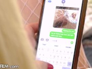 DEVILS FILM - Kenzie Reeves Sexts Her Bestie's BF To Come Over To Stretch Her Tight Pussy POV 4/16