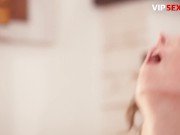 VIP SEX VAULT - Stressed Wife Meggie Marika Relaxes With Romantic Sex On The Couch 9/16