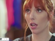 TUSHY Hot mom Lauren handles her daughter's naughty prof 2/16