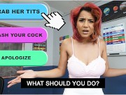 SEX SELECTOR - Do You Want Roxie Sinner To Be The Teacher Or Student? What Else Would You Like Her To Do???