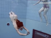 Russian swimmers in a public swimming pool 12/16