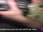 Wild Scene In The Limo When Girls Get Naked 4/16