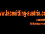 Princess Kimberly and Amanda smother Smirni in their panties. 16/16