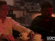 Wicked - Smoking Hot Blonde Gets Dicked In The Back Lounge - Freya Mayer 2/16