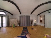 Lustful Blonde Summer Vixen Working On Your Endurance VR Porn 4/16