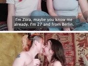 Zora and Innana Enjoy April Showers 1/16