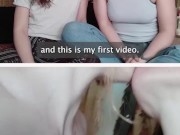 Zora and Innana Enjoy April Showers 2/16