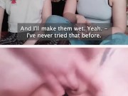 Zora and Innana Enjoy April Showers 8/16