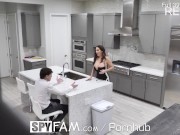 SPYFAM Big Ol Boobie Step Mommy Ava Addams Seduces Step Son 5/16