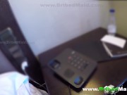 (FullVideoCUM) Businessman Buys with his dirty money the clueless morality of this maid 1/16