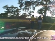 Day Of Public Flashing With Two BFF's #1 6/16