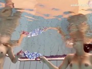 Russian hot teens swim nude underwater 12/16