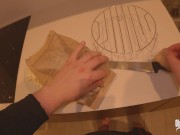 He Put His Dick In The Popcorn For Sexy Stepmom 1/16