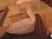 He Put His Dick In The Popcorn For Sexy Stepmom 2/16