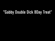 Lustful Brunette Cougar Gabby Quinteros Gets 2 Rough Cocks In Her Wet Taco! 1/16