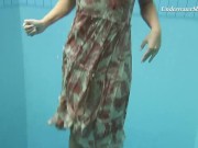 Krasula Fedorchuk enjoys the swimming pool for herself only 9/16