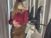 Didn't Buy Anything But Fucked In The Fitting Room. 3/16