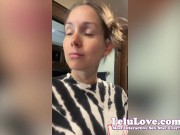Getting recognized out in public, my first reactions to impregnation risk condom leak, dildo masturbating orgasm - Lelu Love 13/16