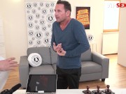 VIP SEX VAULT - Big Ass Slut Nataly Gold Analized By Well Hung Casting Agent 2/16