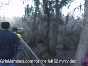 Two BFF's Get Naked In A Nature Preserve #1 11/16