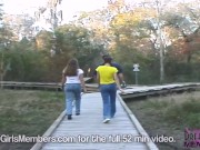 Two BFF's Get Naked In A Nature Preserve #1 3/16