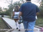 Two BFF's Get Naked In A Nature Preserve #2 10/16