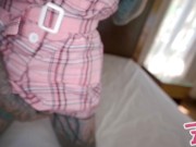 Hot Nerdy Tattoo Teen In Glasses Anal Fuck POV - Gape, Deepthroat, Cumshot 10/16