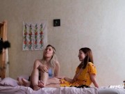 Lesbian Hotties Play With a Strap On 13/16