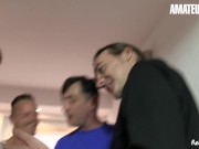 REIFE SWINGER - Big Tits German Lady Drilled By Two Horny Men - AMATEUR EURO 2/16