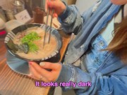 好きっちゃけど♡博多弁で可愛い女子大生とイチャラブSEX！逝きまくるパイパンまんこに大量射精！素人カップル/色白美乳/スレンダー/リアル/野外露出/主観映像/English subtitles 4/16