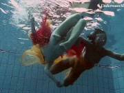 Fedorchuk and Rachinska babes nude underwater lesbos 7/16