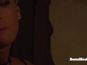 Hot lesbian girl with perfect pussy moans from fingering and orgasms 4/16